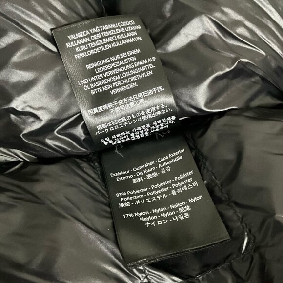 Mackage Chano-R Black Down Jacket Mens Size 38 (M) NWT $950 MSRP - Picture 11 of 11